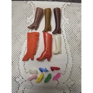 Vintage Barbie Single Shoe Lot Boots and Heels